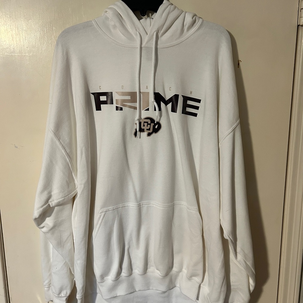 Gildan Heavy Blend White Hoodie